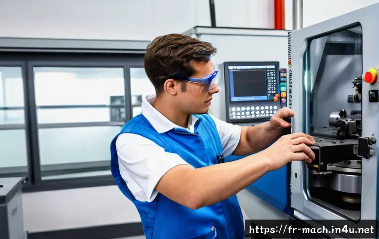 기계가공 자격증 학습 커뮤니티 소개 - A modern vocational training center classroom in France specializing in mechanical machining, featur...
